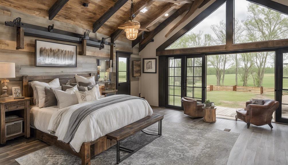 barn inspired design with character