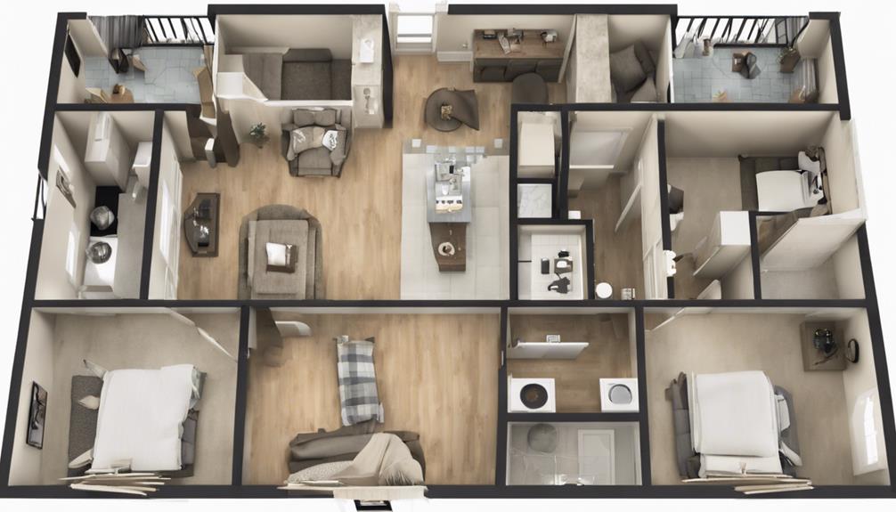 barndominium floor plan details