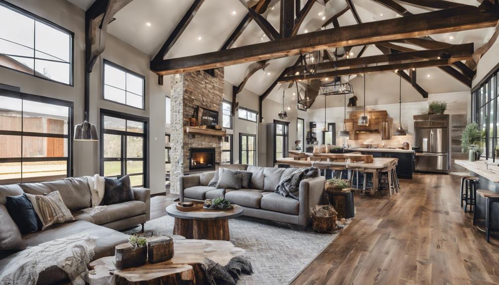 blending rustic and modern