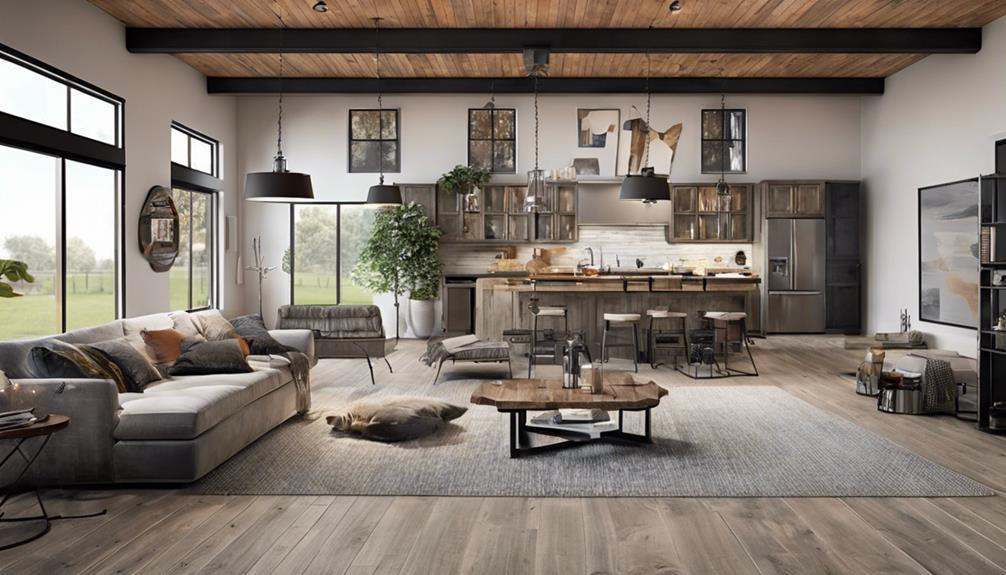 chic barndominium with character