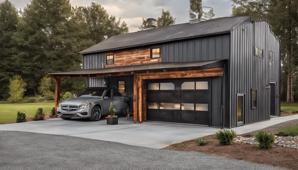 chic garage living possibilities