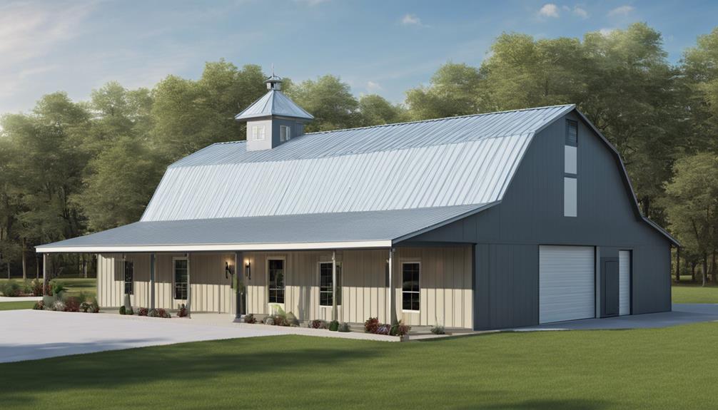 constructing a spacious versatile barndominium