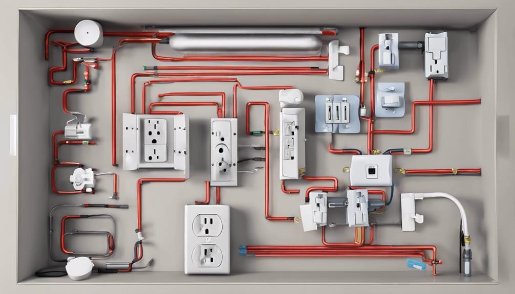 detailed electrical and plumbing