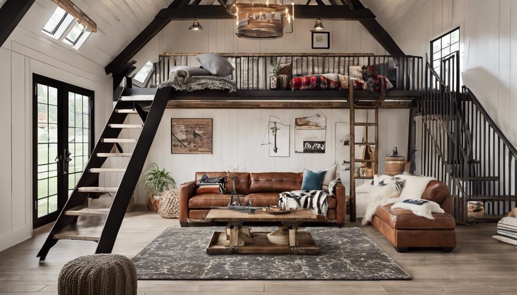 elegant loft design elements