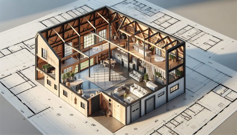 Innovative 40×60 Barndominium Loft Floor Plan Modern Design