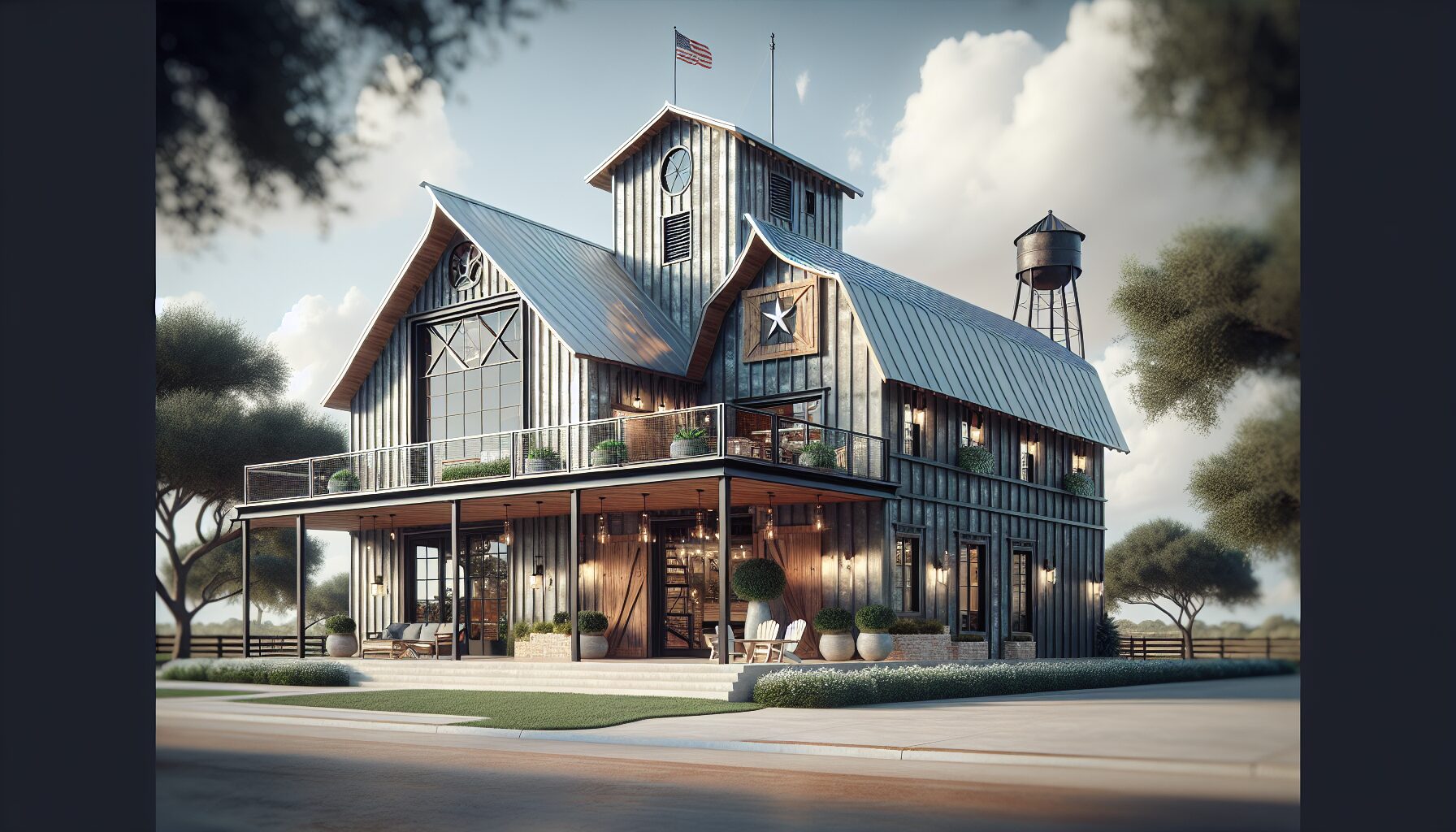 Unique Texas Barndominium Plans Modern Twist Design Elements