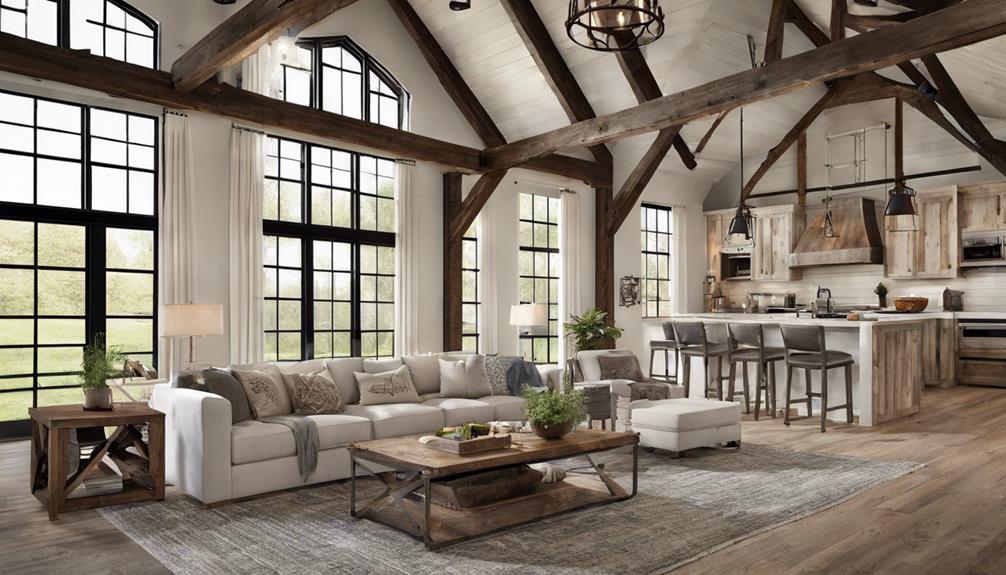 rustic barn converted beautifully