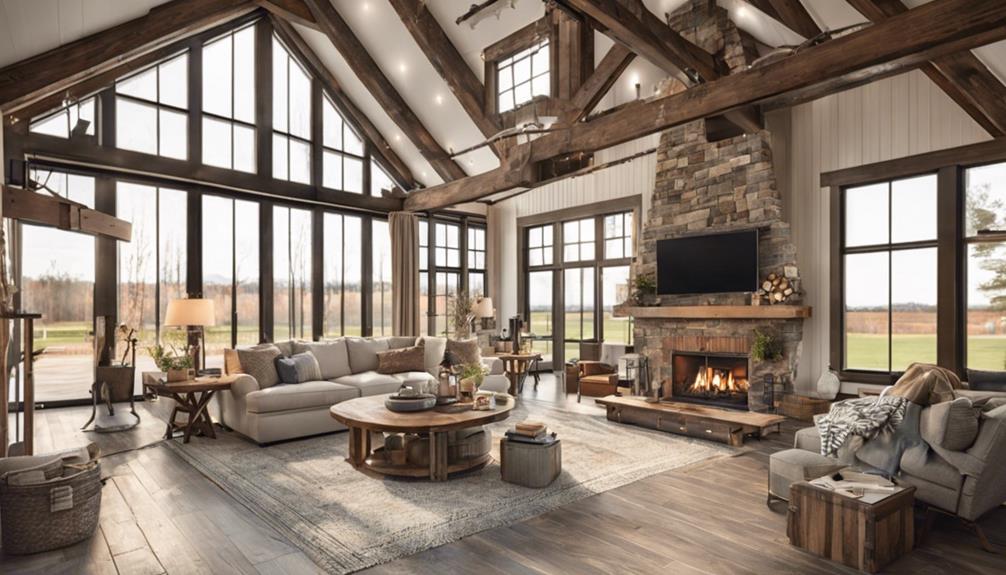 rustic charm and comfort