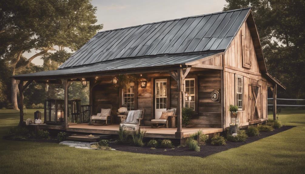 rustic farmhouse with modern upgrades