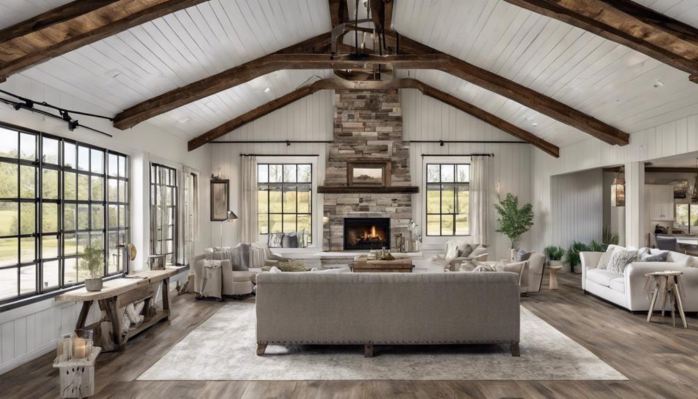 rustic meets modern aesthetic