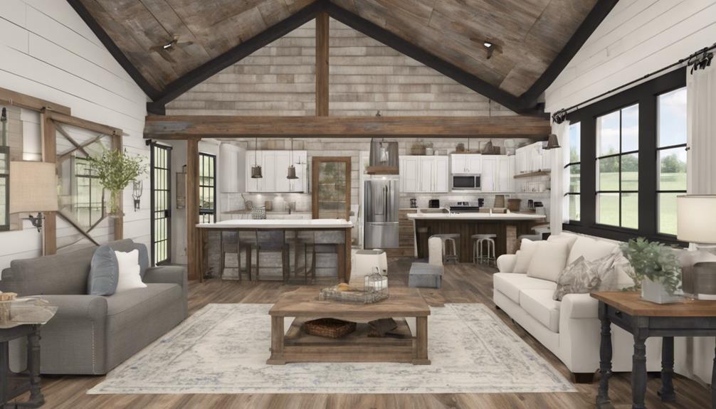 rustic spacious modern design