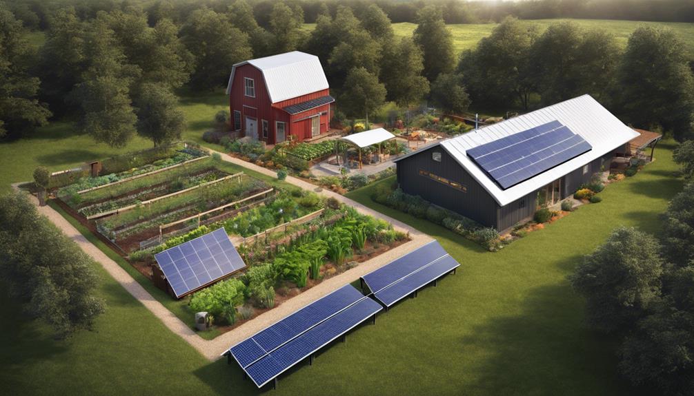 sustainable living in barns