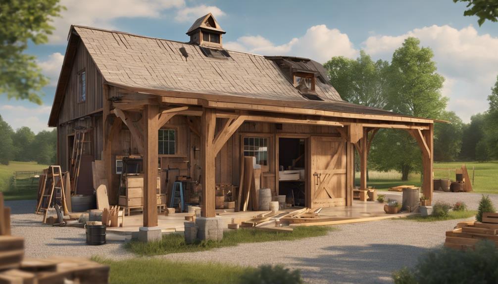 Barn Home Construction