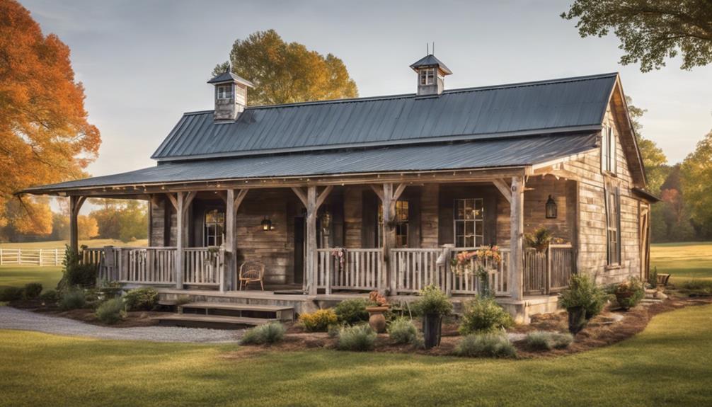 unique barn style living spaces