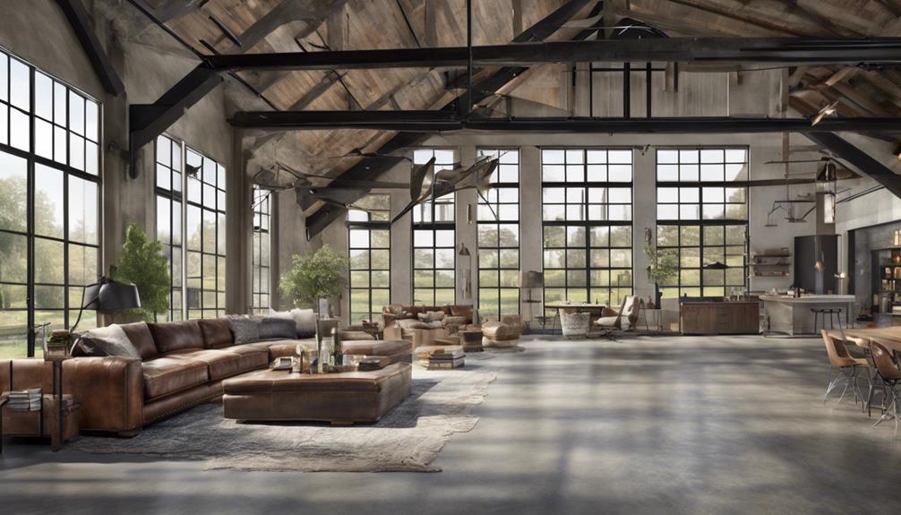 unique industrial barndominium design