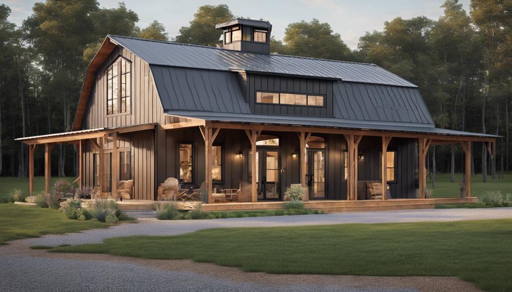 30X40 Barndominium - Modern Barn Dominium Designs