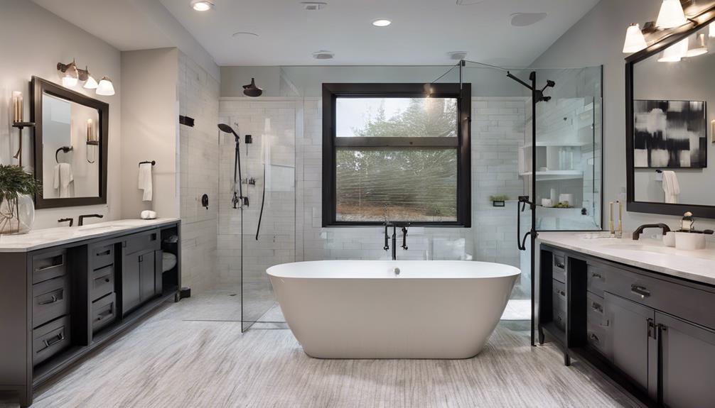 barn inspired bathroom design ideas