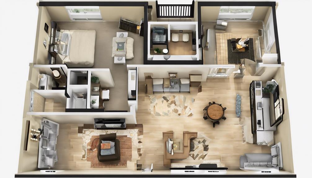 functional apartment layout designs