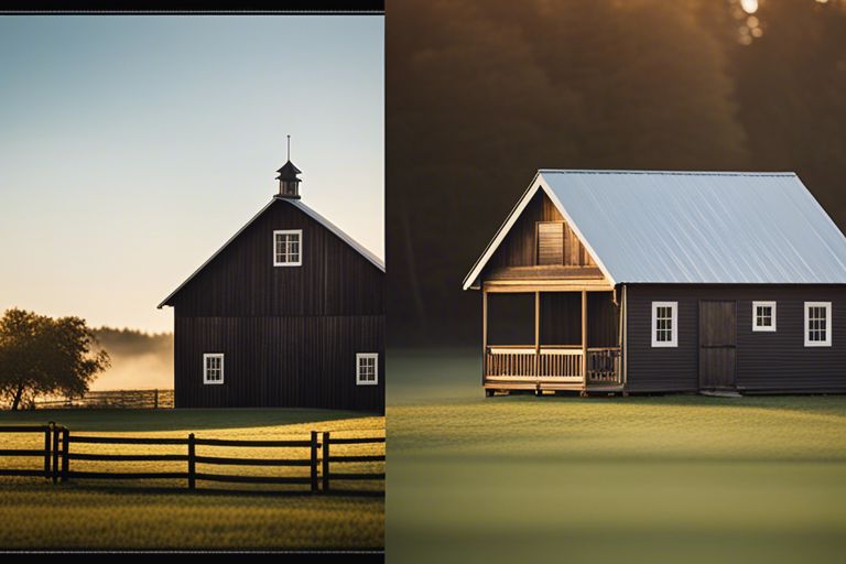 is a barndominium considered a stick built home