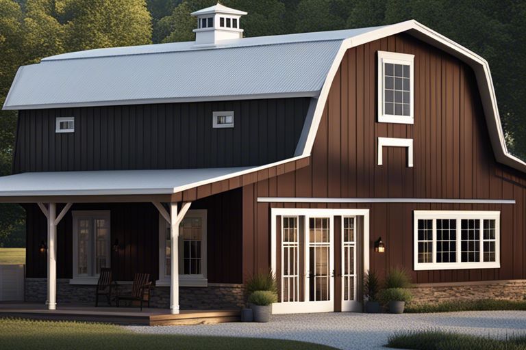 barndominium with basement plans