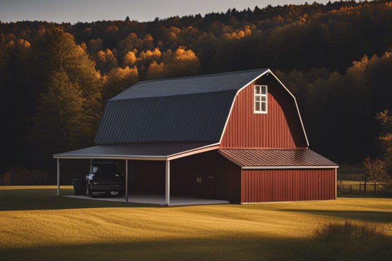 small barndominium with garage